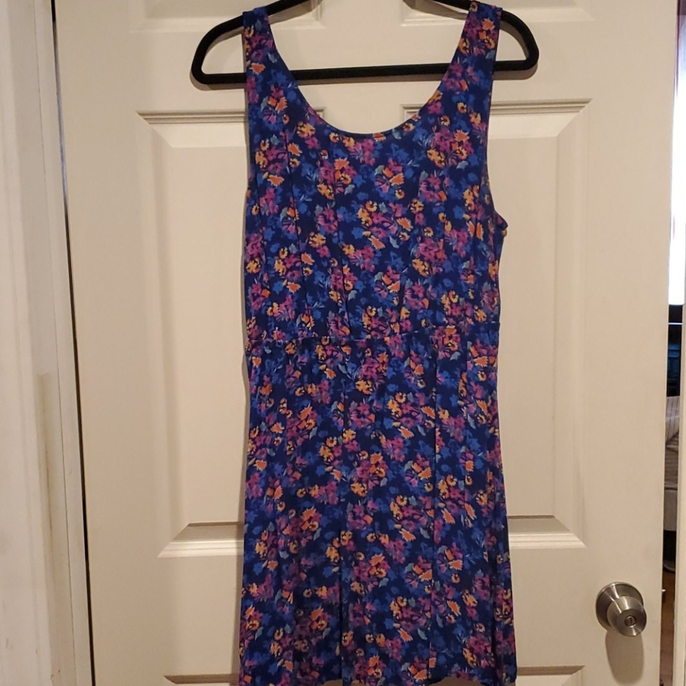 🌺2/$25🌺 Blue Floral Mini Dress